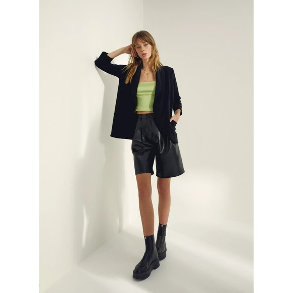 ARITZIA Wilfred Chevalier Jacket Relaxed Open-front Blazer 3/4 - Picture 6 of 15